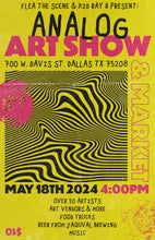 Load image into Gallery viewer, The Analog Art Show Vendors 5/18