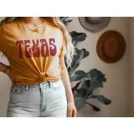 Load image into Gallery viewer, River Road Clothing Co.| Peace Texas Mustard