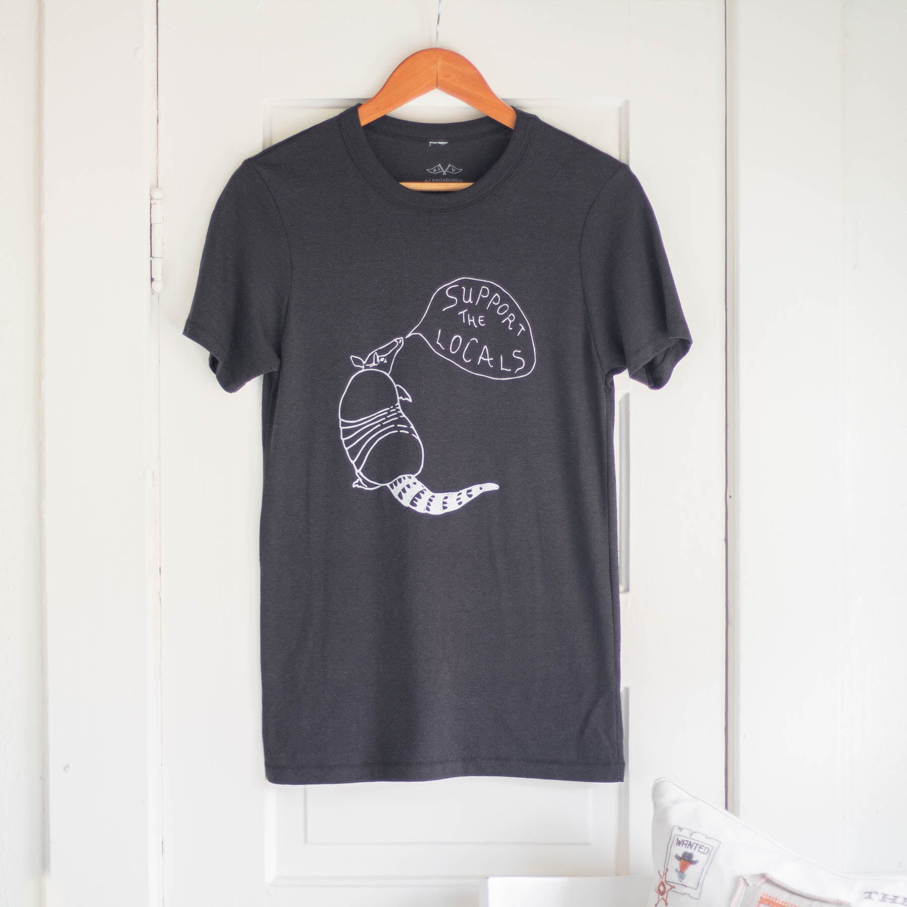 AJ Vagabonds Support the Locals Armadillo T Shirt